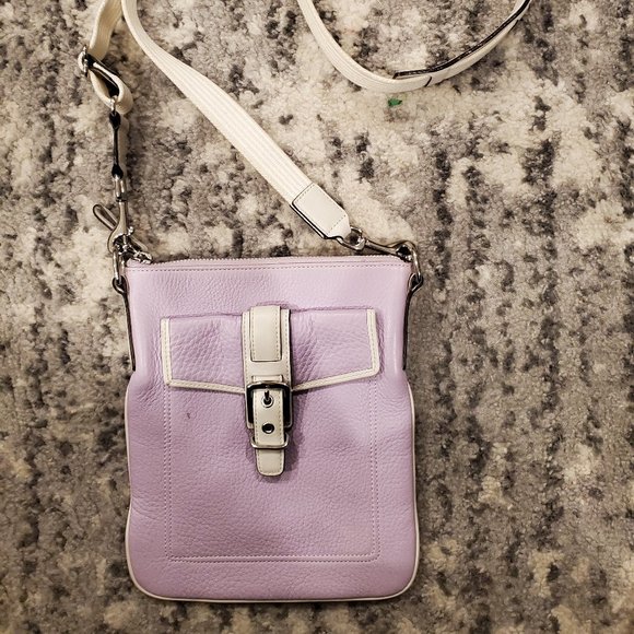 Coach Handbags - Coach Lavender Crossbody bag